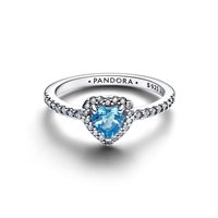 Anello Pandora Donna Classic Stone in Argento Cubic Zirconia 198421C10-52 - 198421C10-52